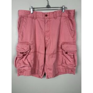 Polo Ralph Lauren Men's Classic Chino Cargo Shorts Faded Coral‎ 36 Coastal Wear